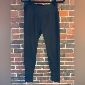 Black Fleece Lined Leggings